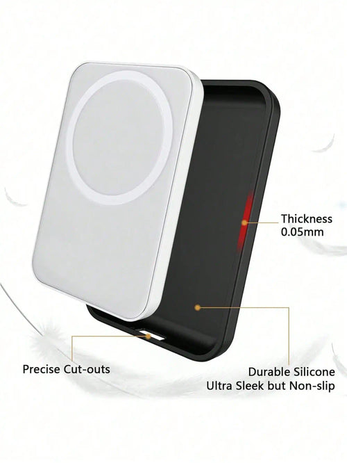 Black TPU MagSafe Charger Case