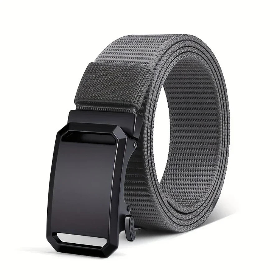 Automatic Buckle Canvas Belt