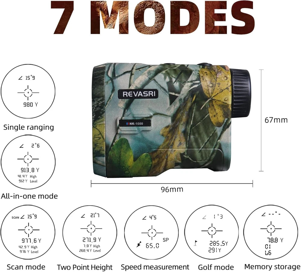 REVASRI Camo Laser Rangefinder