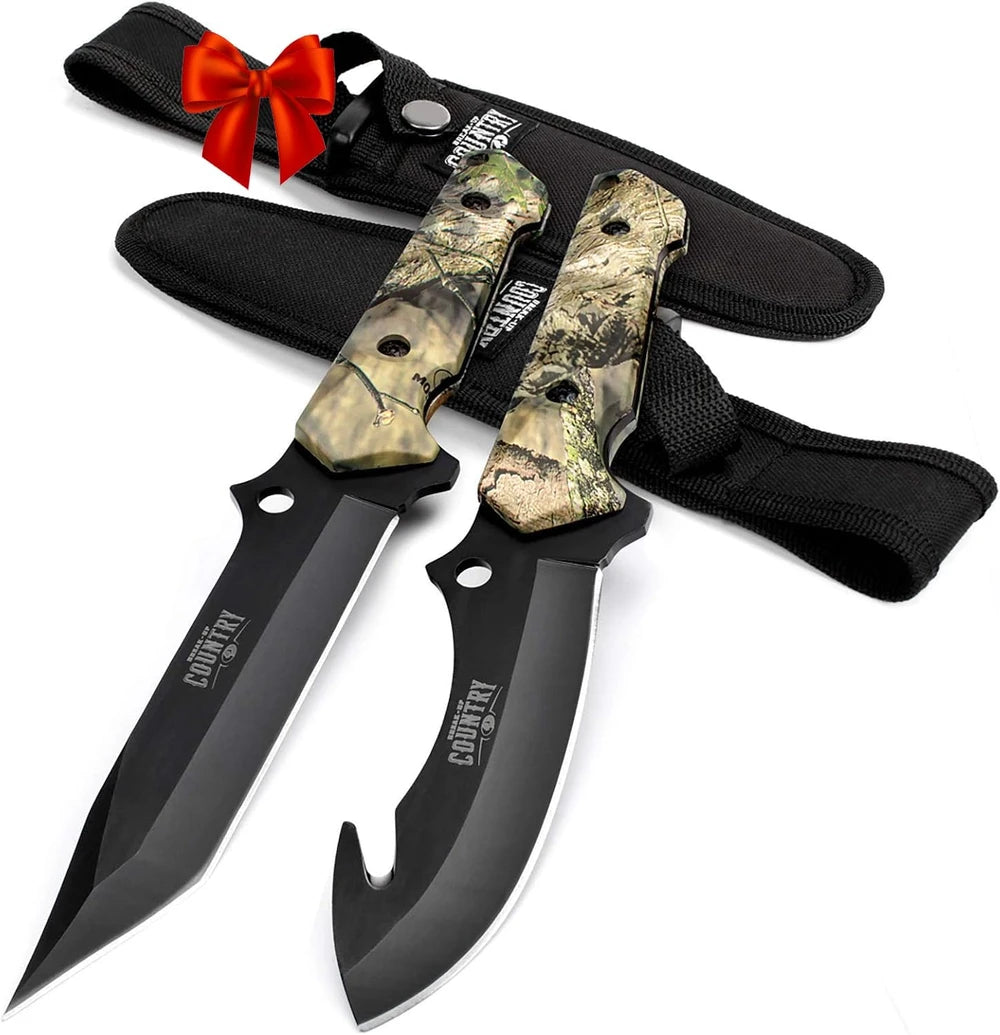 Mossy Oak Fixed Blade Knife Set