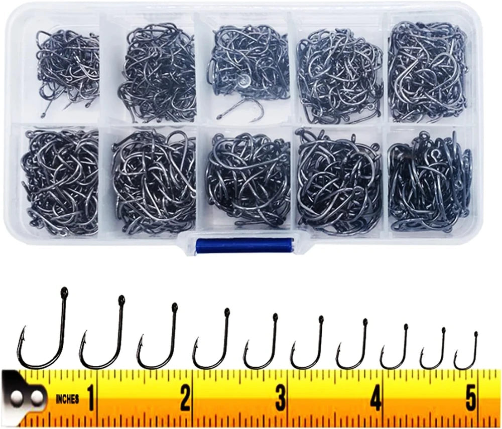 Ostwony High-Carbon Steel Barbed Hooks