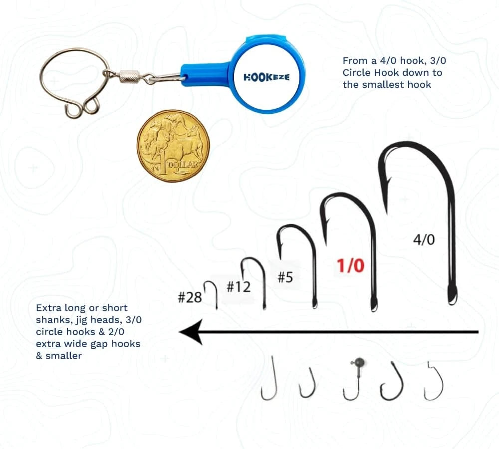 Hook-Eze Fishing Knot Tool