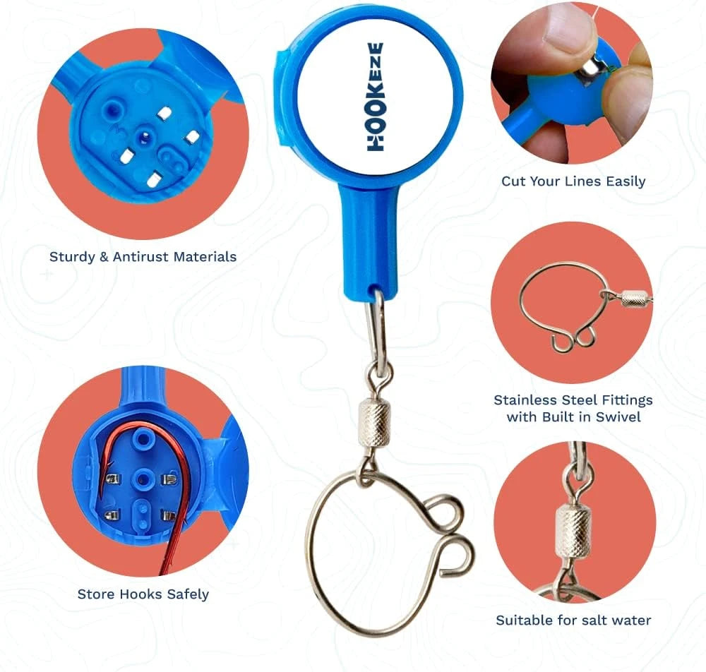 Hook-Eze Fishing Knot Tool