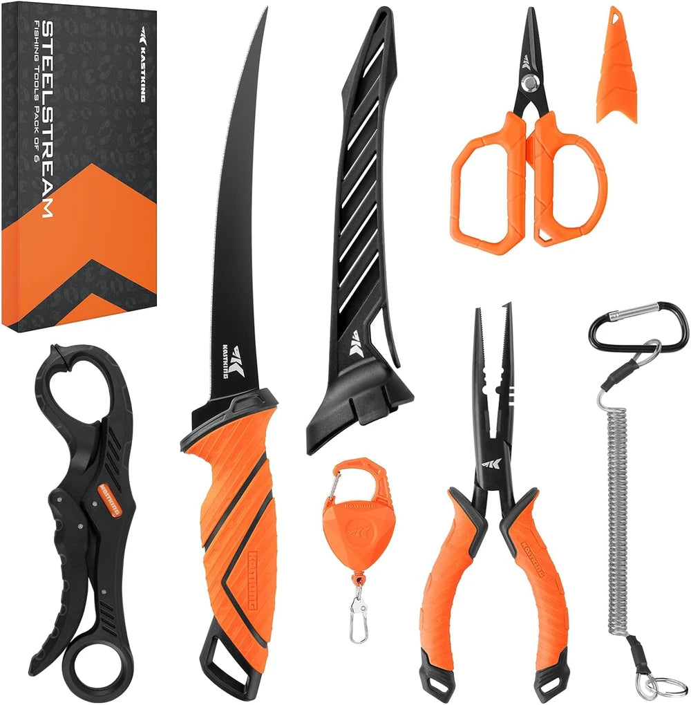 KastKing 6pc Fishing Tool Kit