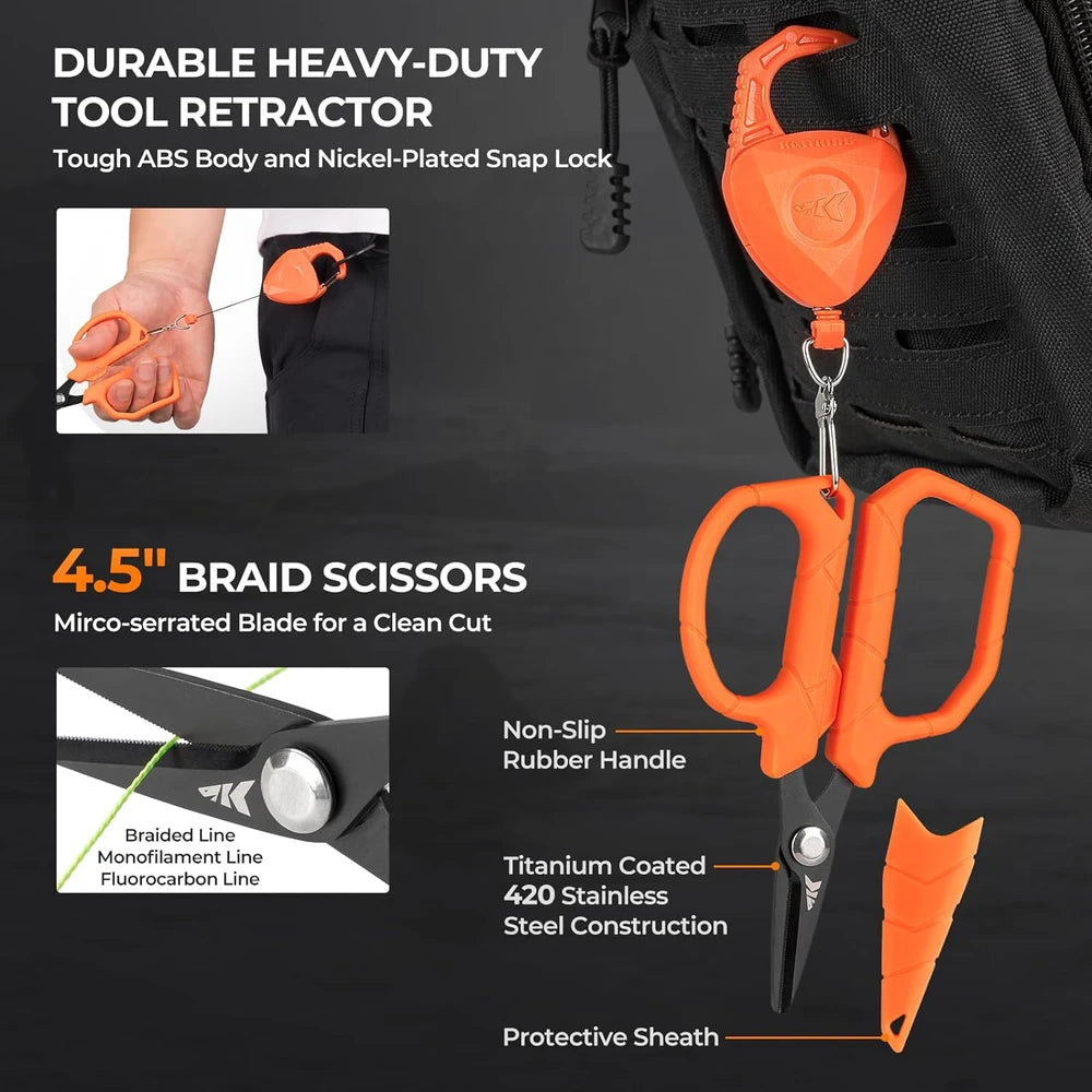 KastKing 6pc Fishing Tool Kit
