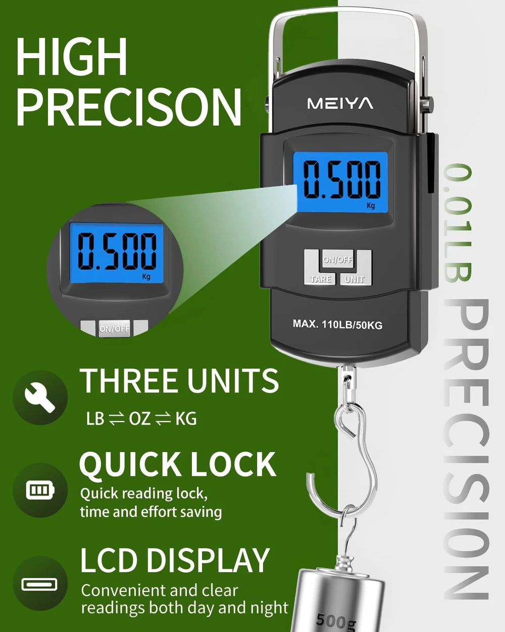 MEIYA Digital Fishing Scale