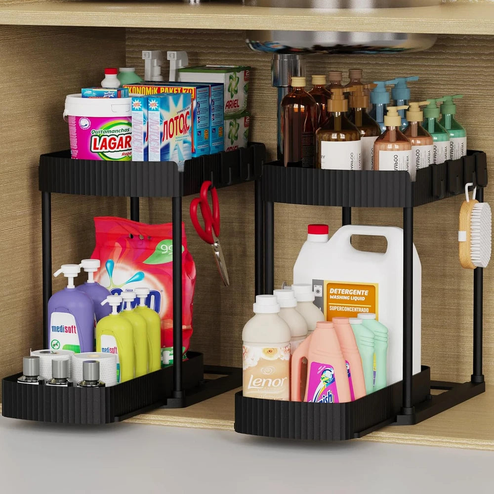 Ukeetap Pull-Out Organizer 2-Pack