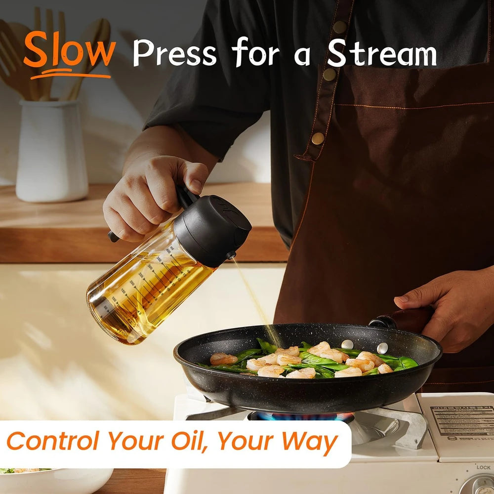 TrendPlain Glass Olive Oil Sprayer