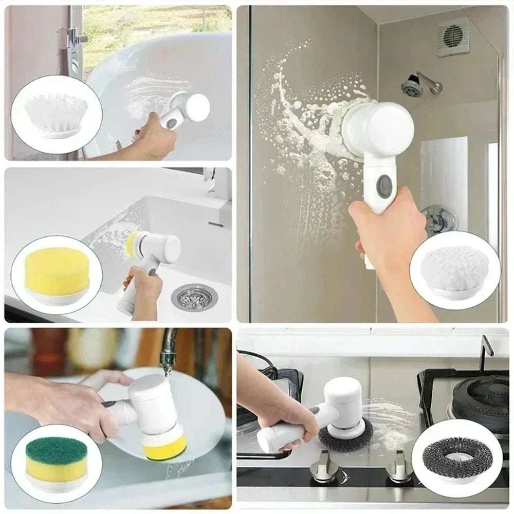 Cordless Spin Scrubber