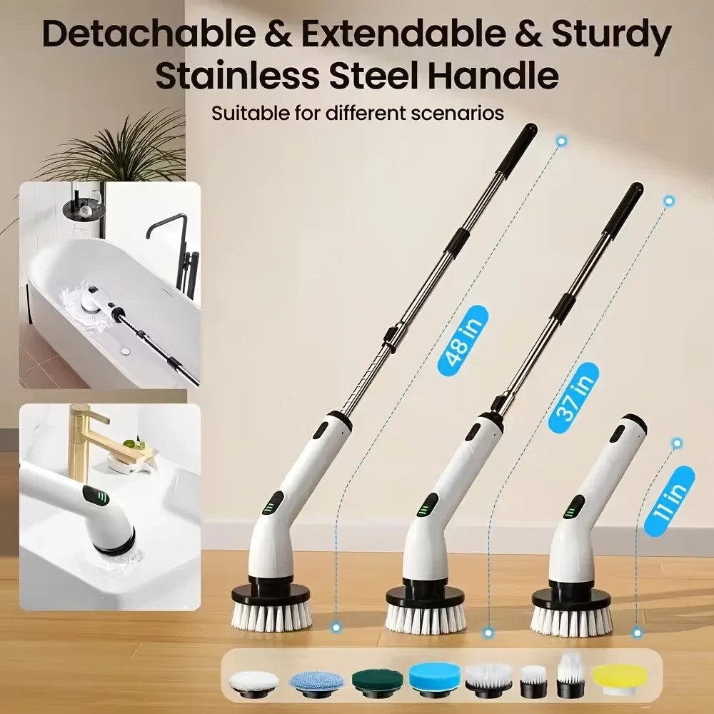 9-in-1 Electric Cleaning Brush