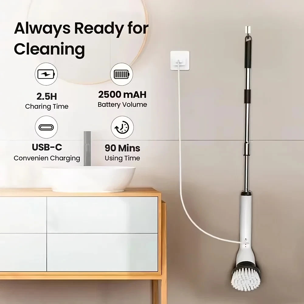 9-in-1 Electric Cleaning Brush