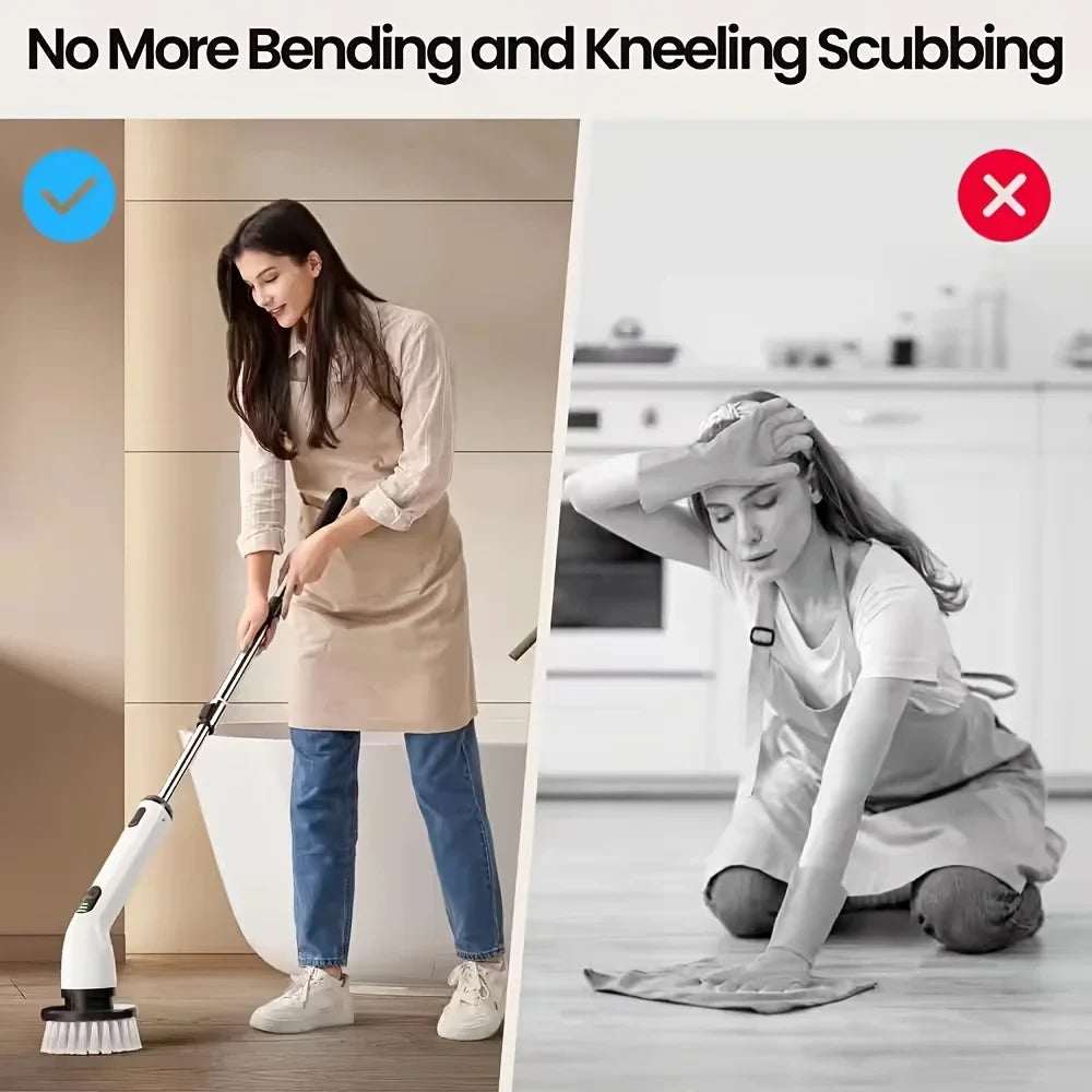 9-in-1 Electric Cleaning Brush