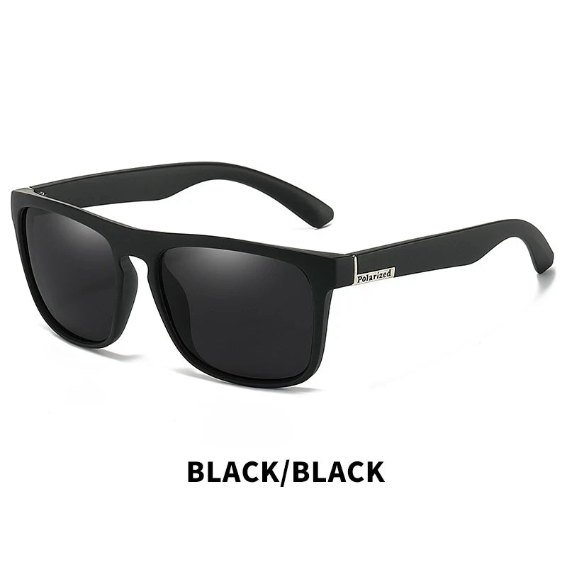 Vintage Square Polarized Driving Sunglasses
