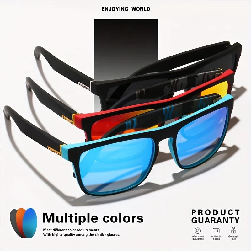 Vintage Square Polarized Driving Sunglasses