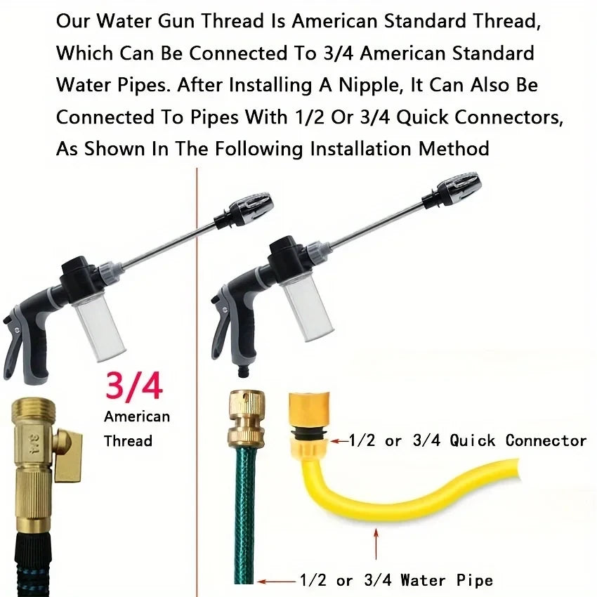 High-Pressure Foam Car Wash Sprayer