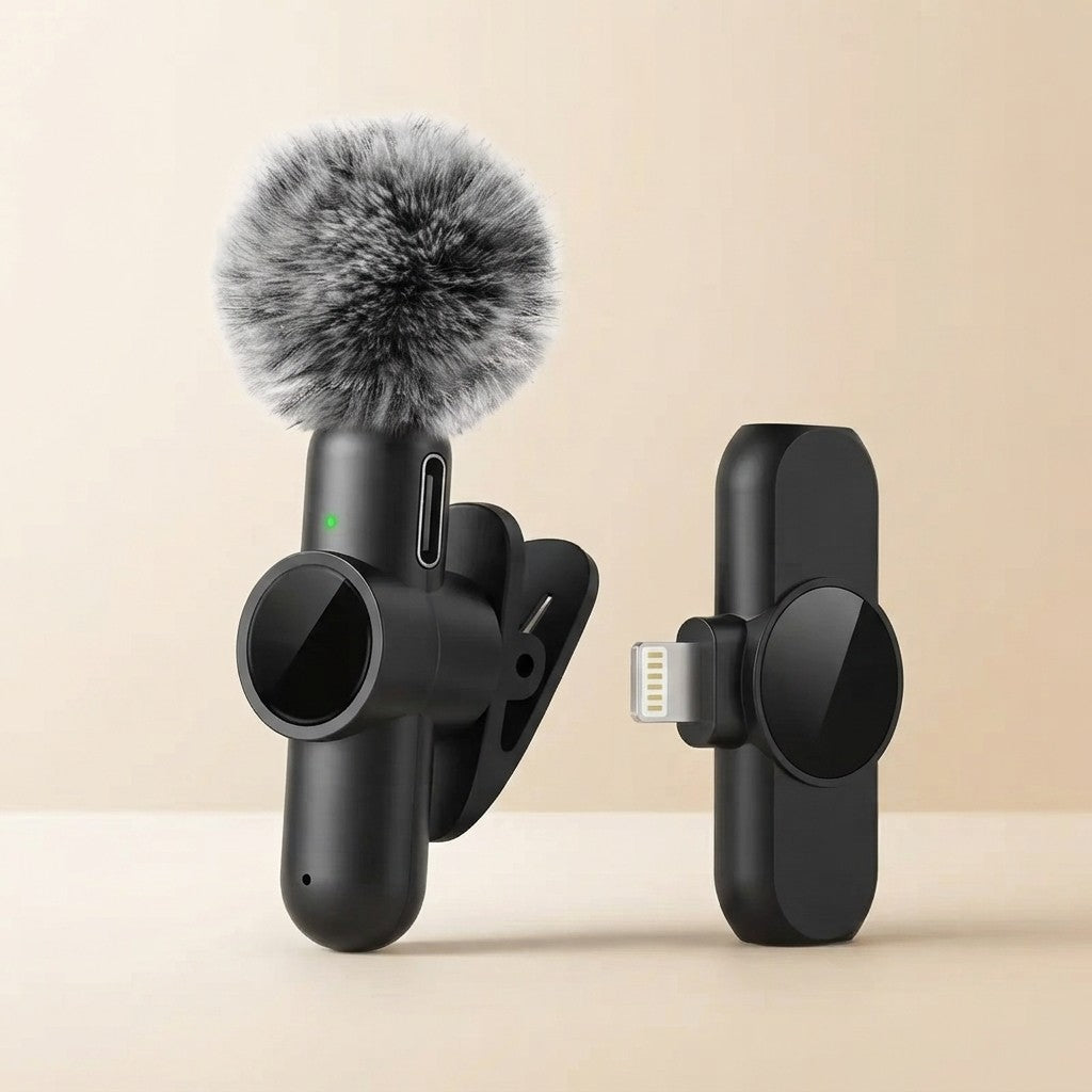 Wireless Lavalier Mobile Microphone