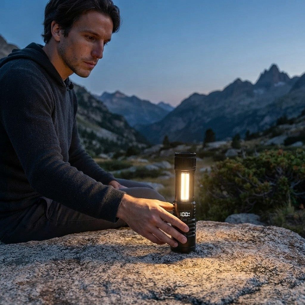 Tactical Zoom Camping Lantern